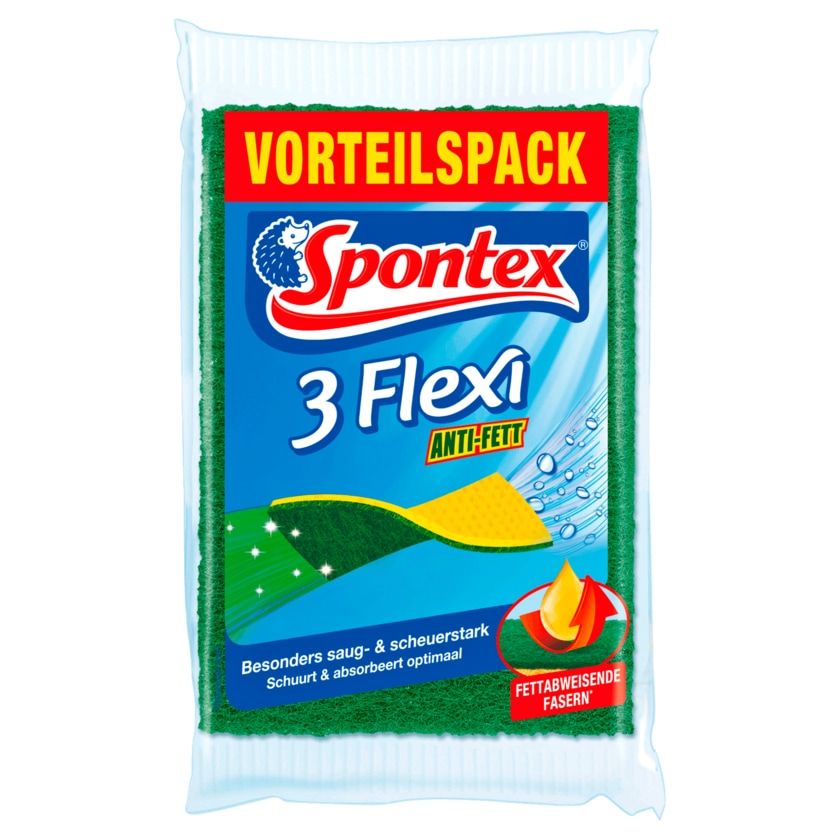 Spontex Flexi Anti-Fett 3 Stück